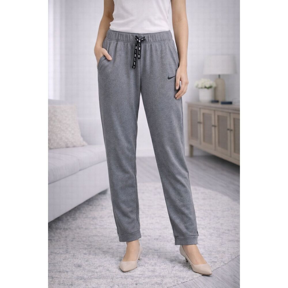 Nike Elastic Waist Pull-on Pants Athleisure Loungewear L